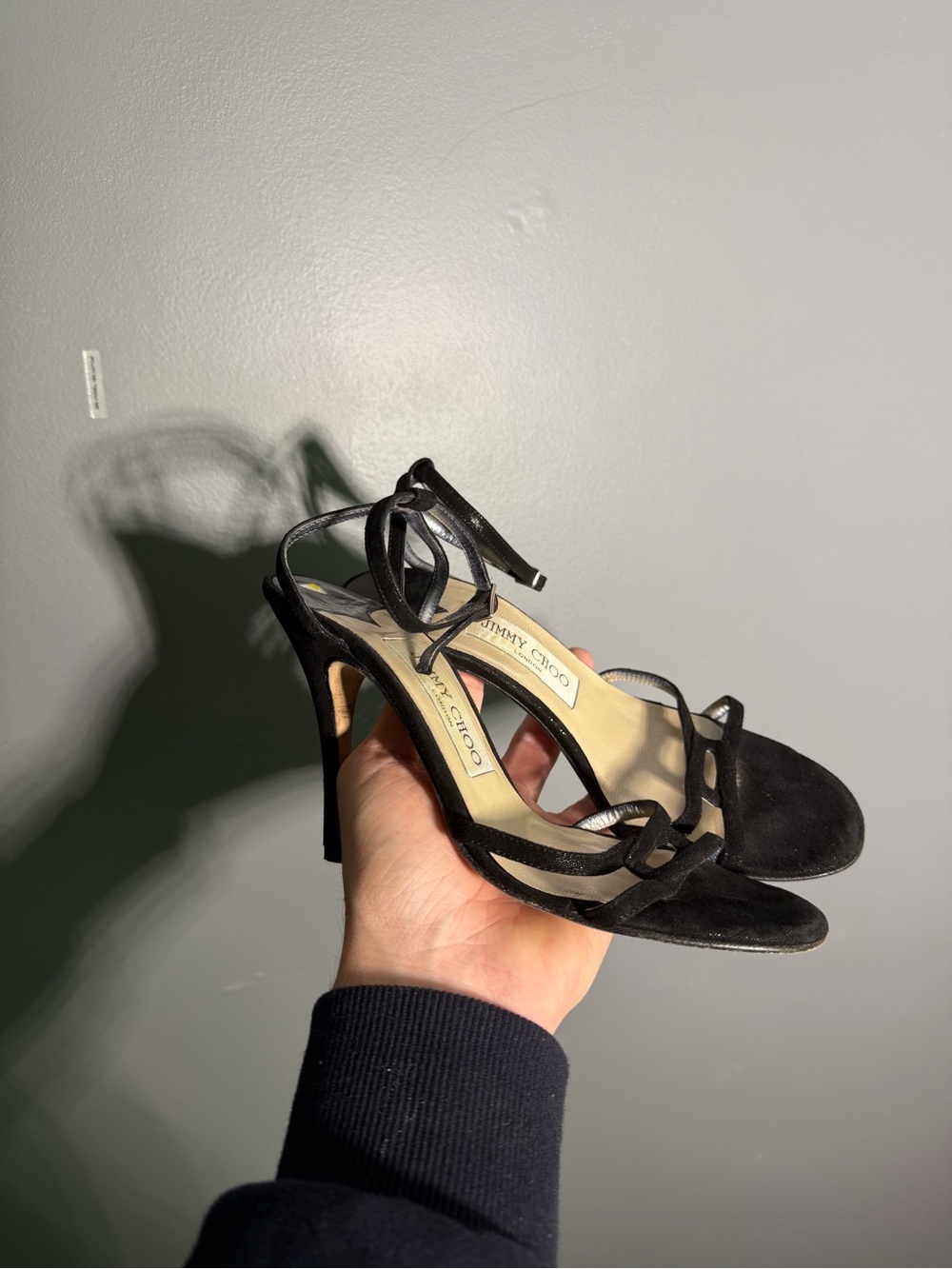 Jimmy Choo Vintage Ankle Strap HeelS Size EU 35.5